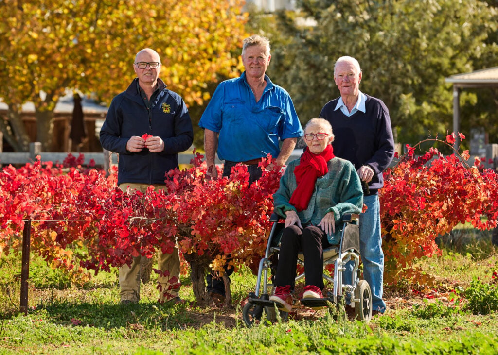 Hamish, Ben, Viv and Chris Thomson